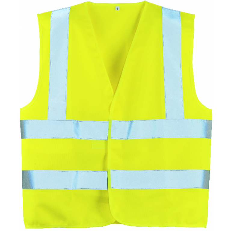 Gilet hi-viz Jaune, baudrier + dou – MO70242