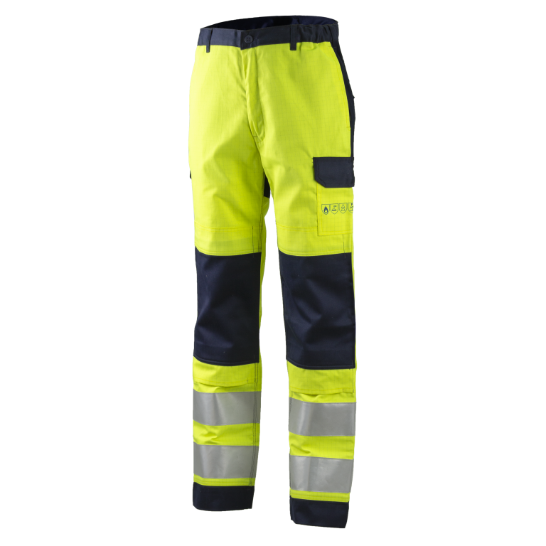 THOR Pantalon Multi Risque Jaune HV – 8MTHTY