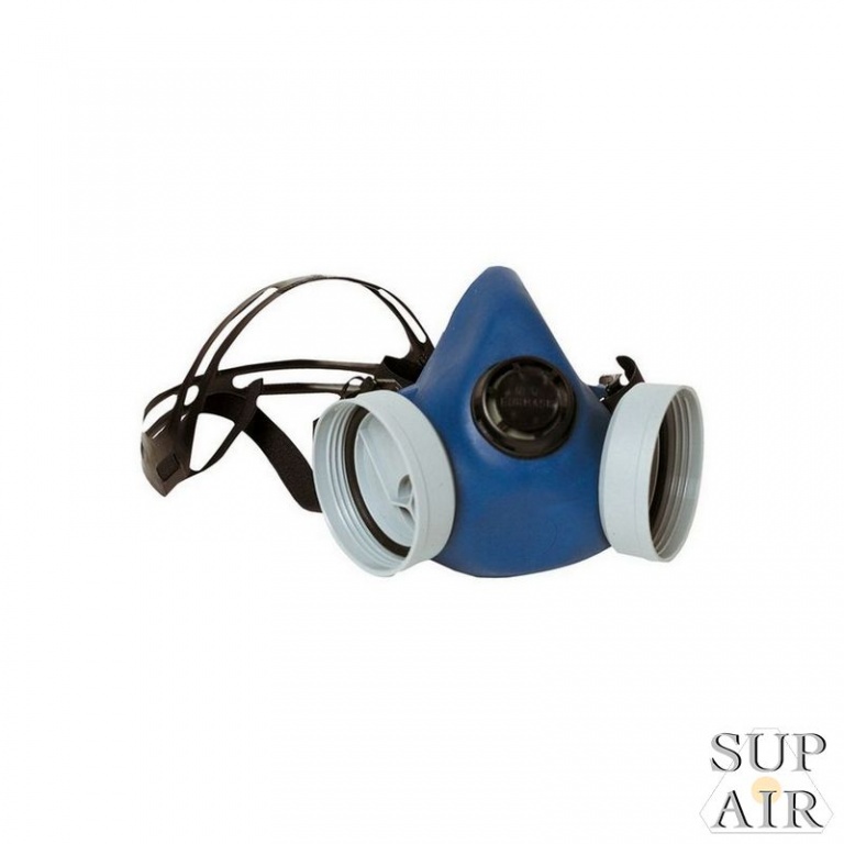 Demi-masque en caoutchouc, pour 2 f – 7400